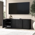 thumbnail image 3 of Vance Rectangular TV Stand for TV's up to 78" in Black Grain, 3 of 6