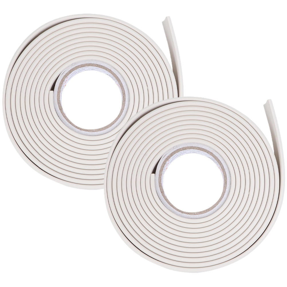 NUOLUX 2pcs Tiles SelfAdhesive Caulk Floors DIY Trim Strips Wallpaper Border Adhesive Strips