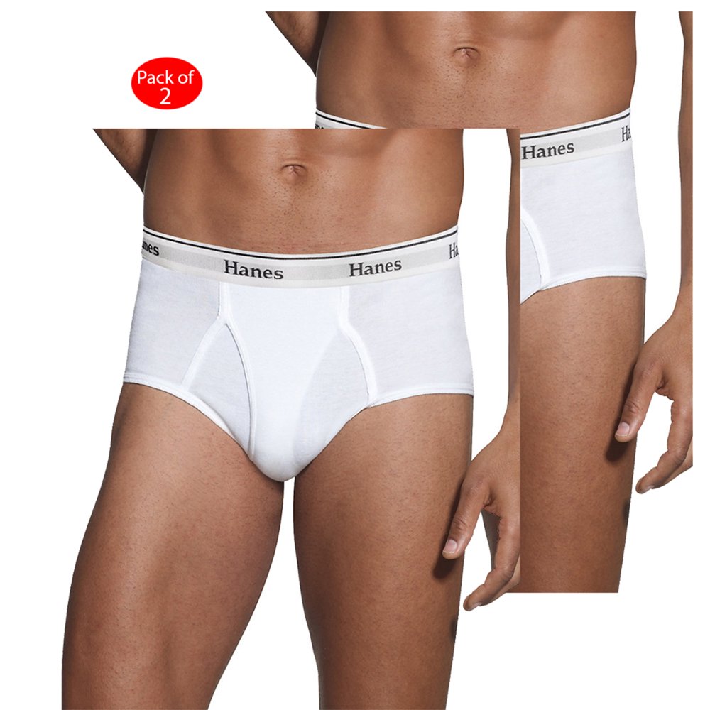 Hanes Hanes Classics Men's TAGLESS; No Ride Up Briefs with Comfort