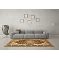thumbnail image 3 of Ahgly Company Indoor Round Persian Brown Traditional Area Rugs, 6' Round, 3 of 4