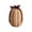 Brown, variant on Fall Pumpkin Decor, Fall Decorations For Home, Pumpkin Decor, Wicker Pumpkins Line, Rustic Harvest Collection, Resin Rattanesque Craft With Plaid Accent, For Fall Home Decor Indoor, 1 Count, Brown