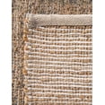 thumbnail image 2 of Unique Loom Chenille Jute Collection Area Rug - Raj (2' 2" x 8' Runner Natural/Light Brown), 2 of 6