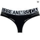 thumbnail image 3 of Malla sin fisuras de la tanga hueca de malla hueca impresa con la ropa interior de la cintura baja mini transpirable g-string yoga bragas calzoncillos para la fiesta negra m Kearding AP004233-07, 3 of 7