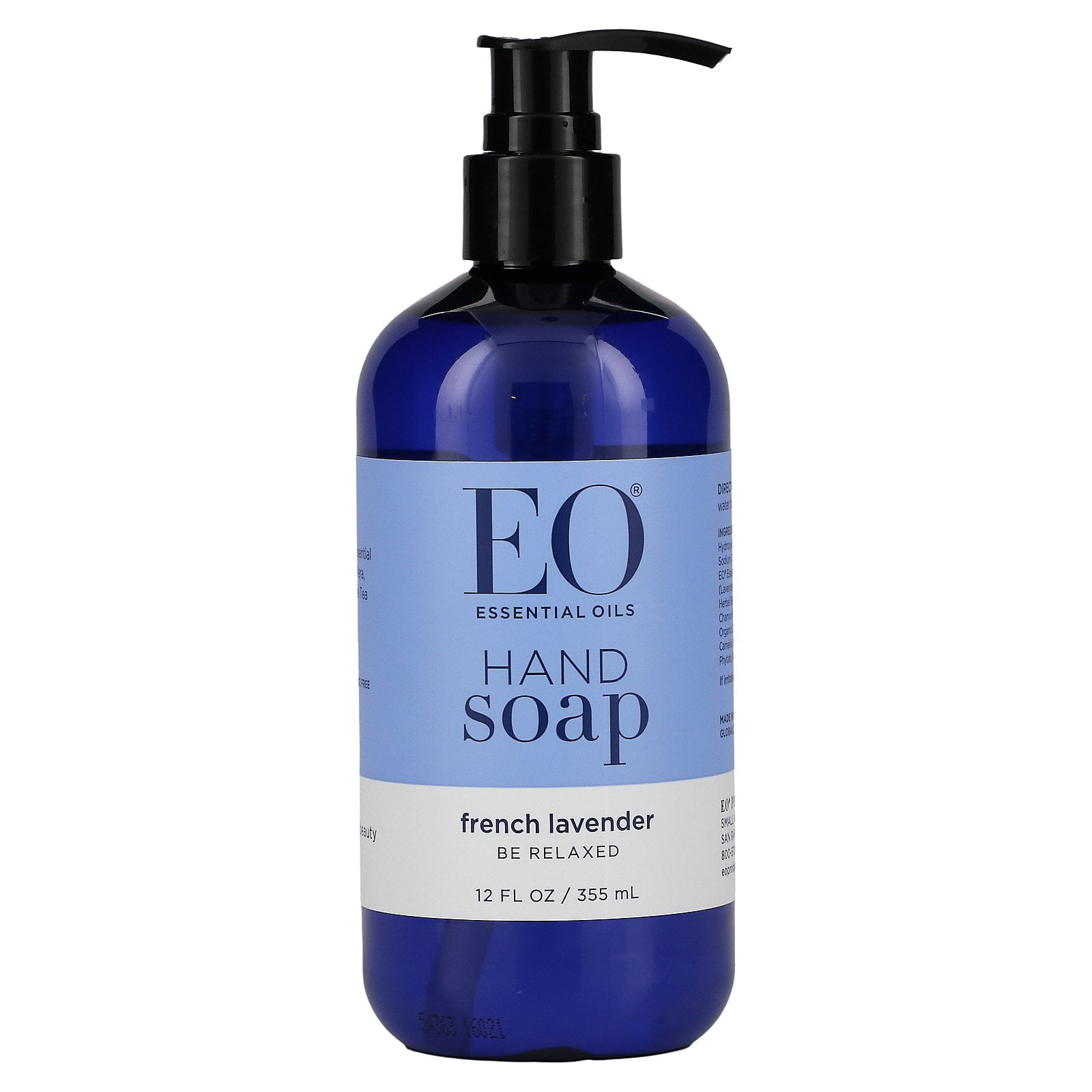 EO Products Liquid Hand Soap - French Lavender - 12 oz