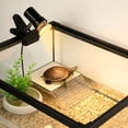 thumbnail image 1 of Fesfesfes Reptile Heat Lamp Rotatable Turtle Heating Light Heat Bulb Simulated Sunlight Basking Lamp with Clamp for Reptiles Lizard Amphibian Bearded(Bulb not included), 1 of 6
