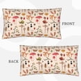 thumbnail image 3 of Bingfone Retro Autum Mushrooms Printed Pillowcase 20x36 inches - Standard Pillow Cases with Envelope Closure,Gifts for Women Men, 3 of 9