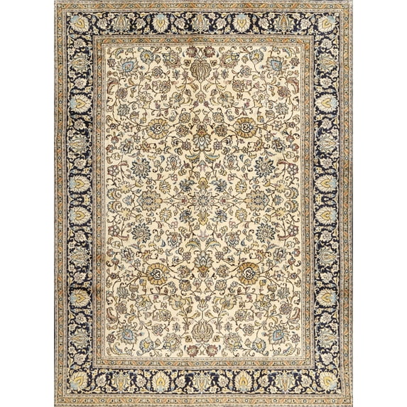 Ahgly Company Indoor Rectangle Traditional Brown Persian Area Rugs, 4' x 6'