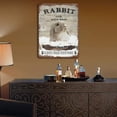 thumbnail image 5 of Vintage Iron Hanging Plate Rabbit Bath Soap Metal Tin Sign Wash Your Paws Vintage Sign Funny Rabbit Decor Bathroom Decor Bathtub Decor Rabbit Lovers Gift Farm Decor Animal Wall Art 5.5"x8", 5 of 8