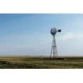 thumbnail image 2 of Highsmith, Carol 18x13 Gold Ornate Wood Framed with Double Matting Museum Art Print Titled - Windmill in rural Gray County in the Texas panhandle, 2 of 4