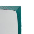 thumbnail image 2 of Ambesonne Floral Fitted Sheet, Sunny Sky Exotic Summer, Twin Size, Teal Hot Pink, 2 of 2