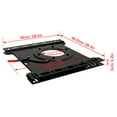 thumbnail image 4 of Rotating Seat Base, Heavy-Duty Rustproof Seat Base Mounting Plate, 360° Free Rotation, Suitable for Mercedes-Benz Sprinter, Ford Transit T5 T6 and Other Models(Left）, 4 of 8