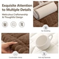 thumbnail image 3 of decorUhome Couch Cover, Washable Non-Slip Sofa Cover for Dogs, Pet Friendly Couch Protector for 3 Cushion Couch Sofa (Brown, 27.6" x 70.9"), 3 of 7