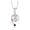 Red Ruby, variant on 925 Sterling Silver Round Red Ruby and Cultured Freshwater Pearl Shooting Star Pendant Necklace for Women (0.12 Cttw, with 18 inch Silver Chain)