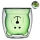 thumbnail image 1 of Lindo oso taza de té doble pared vidrio leche café oso taza con asa aislado taza de cerveza espresso lindo regalo de cumpleaños para mujeres hombres día de San Valentín Ormromra 221699-3, 1 of 6