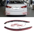 thumbnail image 1 of Car Light Car Lamp Rear Light Brake Light Back Fog Light 2 Pcs LED Lamp Car Dual Function Rear Bumper Lamp Plane Model For  Elantra 16~17 12V, 1 of 8