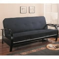 thumbnail image 1 of Coaster Contemporary Metal Futon Frame in Glossy Black, 1 of 2