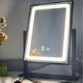 thumbnail image 3 of Espejo de Tocador Con Control Táctil, Espejo de Maquillaje Rotacia regulable Rotacia de 360 ​​Grados y Luz Lad para Dormitorio, Decretacia de Tocador, 3 of 7