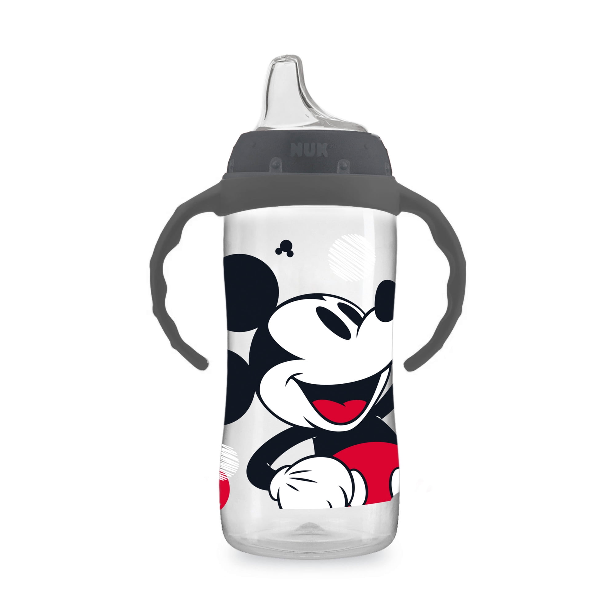 NUK Mickey Mouse Learner Cup, 10 oz Soft Spout Sippy Cup, 1 Pack, 8+ Months