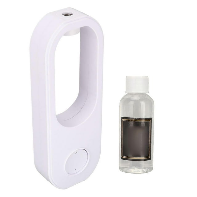 Fragrance Dispenser Automatic 3 Gears Adjustable USB Charging Essential Oil Aroma Diffuser for Bedroom Bathroom White