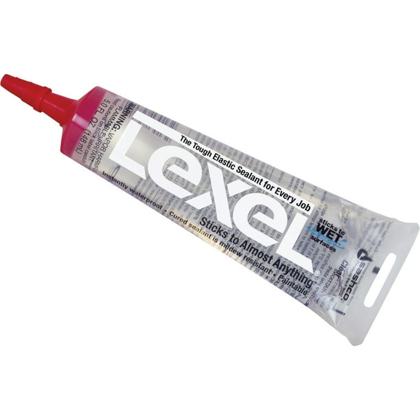 Sashco 130132 13013 5oz Sealants Clear Lexel Adhesive Caulk