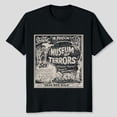 thumbnail image 2 of Vintage Halloween Slasher Horror Movie Museum of Terrors T-Shirt, 2 of 3