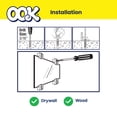 thumbnail image 5 of Ook Mirror Holders for 1/4" Depth, 20 lbs, Acrylic, Clear, Clear, 8 pack, 5 of 14