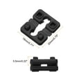thumbnail image 2 of Uxcell Outlet Spacers Switch and Receptacle Spacer for Electrical Box Black 5.5mm 80 Pcs, 2 of 5