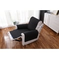 thumbnail image 4 of SHAR Recliner Sofa Cover Pet Couch Protector Anti-Soil Couch Protector (Black), 4 of 5