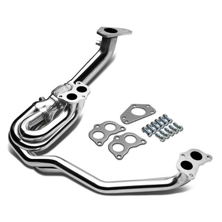 For 2002 to 2007 Subaru Impreza High Performance 4 -1 Design 1 -PC Stainless Steel Exhaust Header Kit GD GG 03 04 05