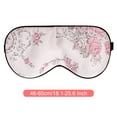 thumbnail image 7 of PiccoCasa Silk Sleeping Mask with Adjustable Strap Eye Mask, Pink Rose, 7 of 7