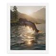 thumbnail image 5 of Paint By Numbers Kit for Adults Beginner - DIY Sunrise Jumping Fish Serenity Canvas Painting Kits for Adults, Frameless Paint By Number for Adults for Home Wall Decor 16x20 Inch, 5 of 7