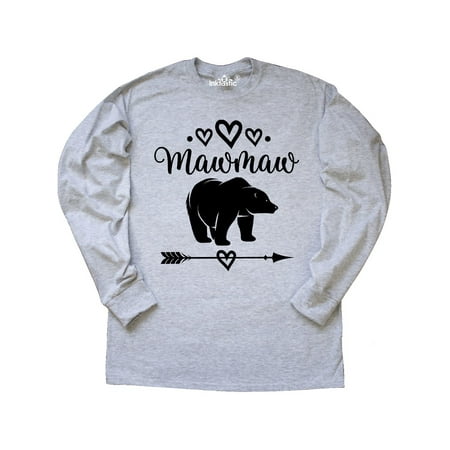 Sleeve Bear - Mawmaw Bear Grandma Gift Long Sleeve T-Shirt