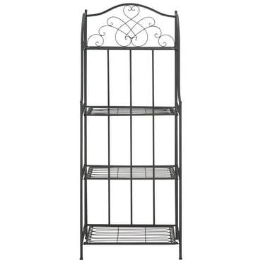 Safavieh Amaris Iron Shelves in Black