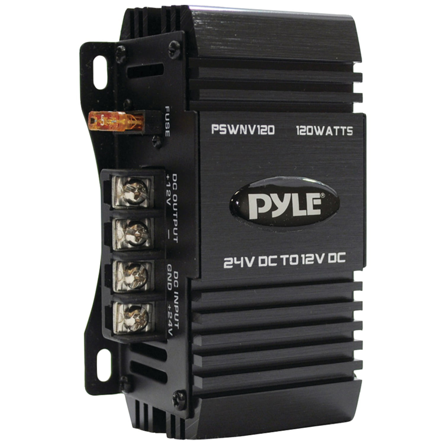 CB Radio Pyle PSWNV120 DC Converter 60 W For Light Car Stereo- 24 V DC- 60 W 