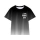 thumbnail image 5 of Gibobby Blusas Casual camiseta para niñas y niños, camiseta de manga corta con cuello redondo para niños, camiseta de verano con estampado de alfabeto teñido anudado （A， 5-6 Años), 5 of 5