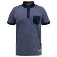 thumbnail image 1 of Duke Polo pour Hommes D555 Oxley à Fines Rayures en Jersey avec Poche Appliquée Kingsize, 1 of 3