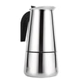 thumbnail image 3 of Moka Coffee Maker, Coffee Maker Stove, Exquisite Appearance Ergonomic  Handle Safe Healthy Coffee Shop For Home Tea Restaurant Office, 3 of 3