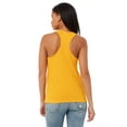 thumbnail image 2 of 3 Pack Bella+ Canvas Women's Jersey Racerback Tank Top Relaxed Fit Yoga Activewear, 2 of 3