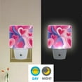 thumbnail image 6 of Hearts in Valentine Night Light LED Dusk to Dawn Auto Sensor Night Lamp Plug-in Nightlight for Bedroom Hallway Kitchen 2 PCs, 6 of 7