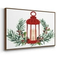 thumbnail image 3 of Woodland Holiday Collection A - Framed Gallery Wrapped Holiday Canvas - 27 x 41 - Rosewood Frame, 3 of 8