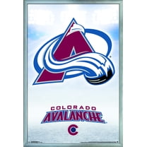 NHL Colorado Avalanche - Logo 17 Wall Poster, 22.375" x 34", Framed