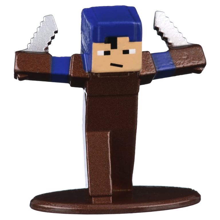 Minecraft Nano Metalfigs - Pack 20 Figure Wave 4 - Personaggi In Metallo Pressofuso Da 4,2 Cm