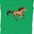 thumbnail image 4 of Inktastic Galloping Brown Horse-stylized illustration Boys or Girls Baby Bodysuit, 4 of 5