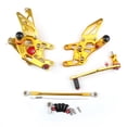 thumbnail image 2 of Rearsets Foot pegs Rear sets Footrest For Honda CBR1000 CBR 1000 12-18 Gold, 2 of 5