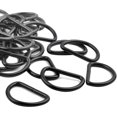 thumbnail image 4 of Pack of 50 Metal Nickel Plated D Ring (1inch), 4 of 7