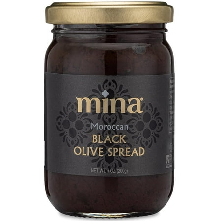 (Pack of 6) Mina Black Olive Spread 7 oz