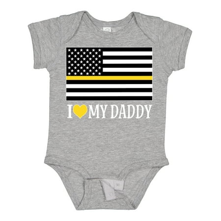 

Inktastic Dispatcher Dad Emergency Services Gift Baby Boy or Baby Girl Bodysuit