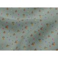 thumbnail image 4 of oneOone Viscose Jersey Fabric Leaves|Insect & Flower Floral Printed Craft Fabric BTY 60 Inch Wide, 4 of 4
