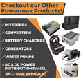 PowerMax PM355LK PM312V LKSeries Converter 55 Amp