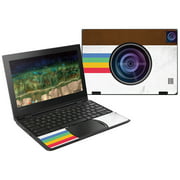 MightySkins Skin Compatible With Lenovo 500e Chromebook 11.6" (2018) - Vintage Polaroid | Protective, Durable, and Unique Vinyl wrap cover | Easy To Apply, Remove, and Change Styles | Made in the USA